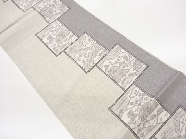 JAPANESE FUKURO OBI / WOVEN SHIKISHI PATTERN